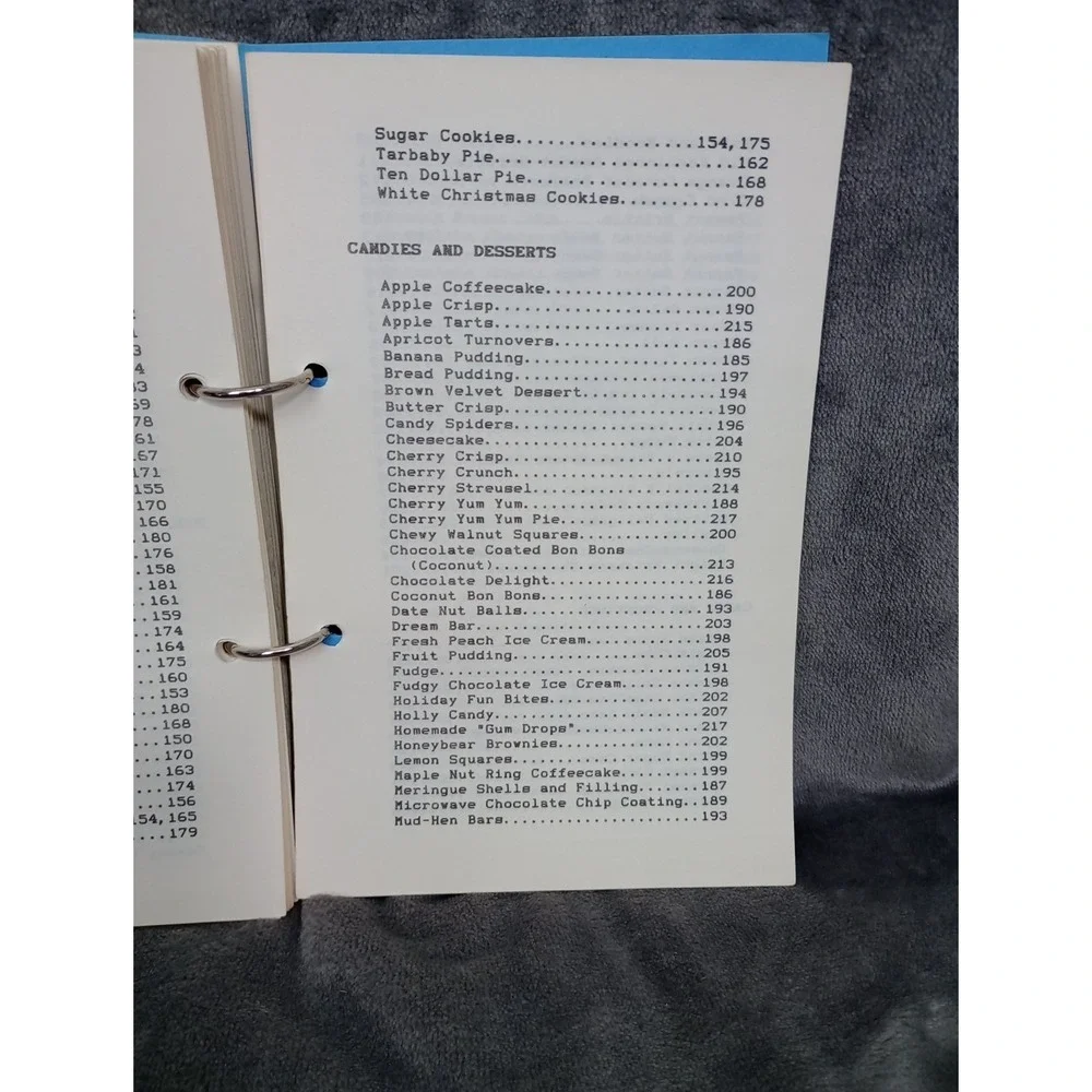 Yadkin Nursing Care Center Cookbook Yadkinville, NC 1989‎ Typed Family Staff